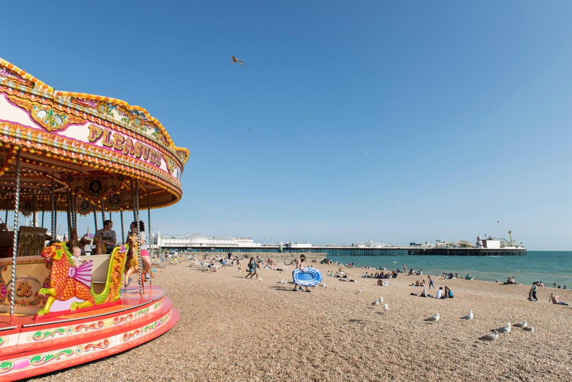 Sea View Maisonette By Myholidaylet Brighton Bagian luar foto